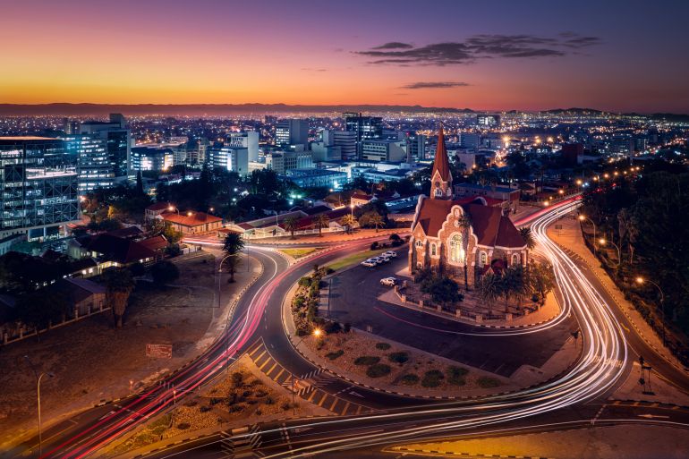 ويندهوك عاصمة ناميبيا (شترستوك)