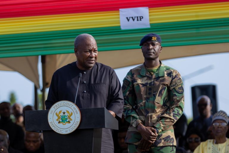 الرئيس الغاني جون ماهاما يتحدث عن التعافي الاقتصادي الذي قادته حكومته 